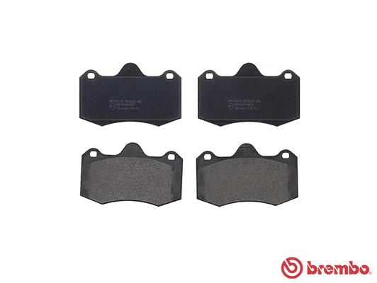 A.B.S. P 85 134 BREMBO Bremsbelagsatz, Scheibenbremse